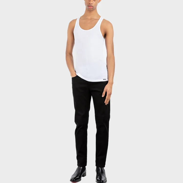 TOM FORD Ribbed Crewneck Tank Top-5