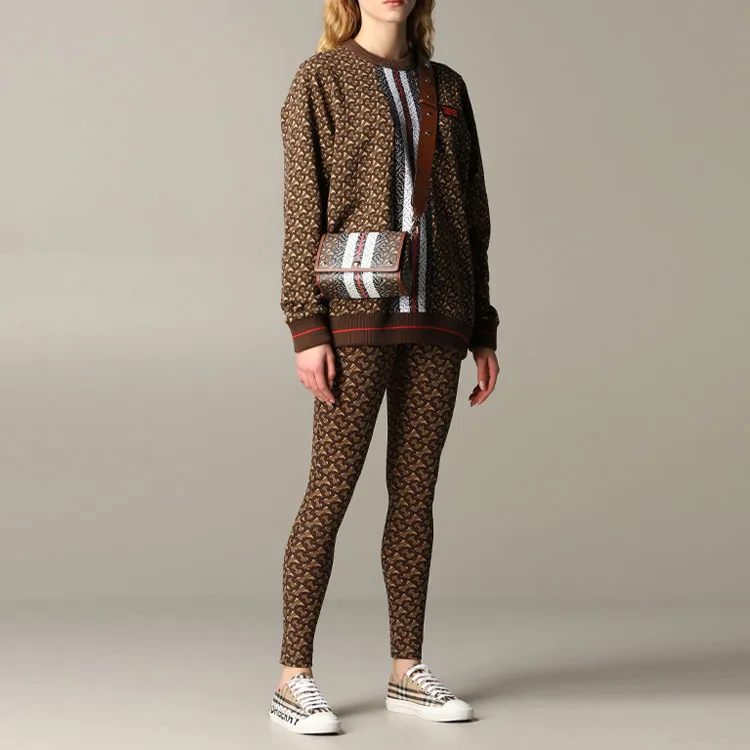 Burberry Sweatshirt Women's Brown-3