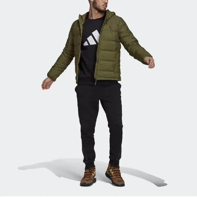 Adidas Helionic Down Jacket Winter Men's Green-1
