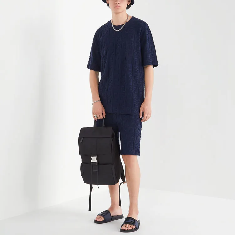 FENDI SS22 Casual Shorts Men's Blue-2