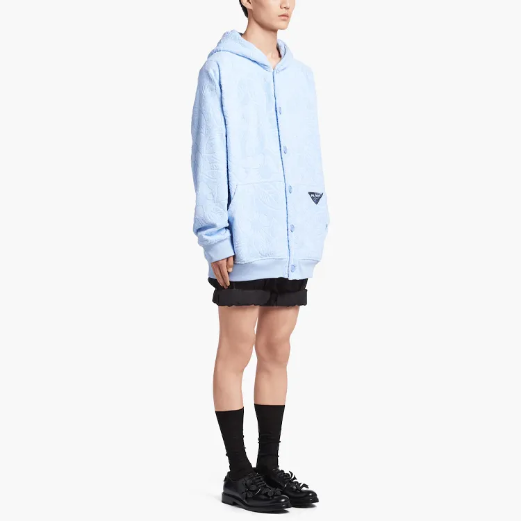 PRADA SS22 Sweatshirt Men's Blue-3