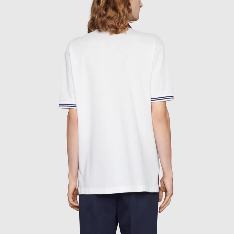 GUCCI SS22 Polo Shirt Men's White-3