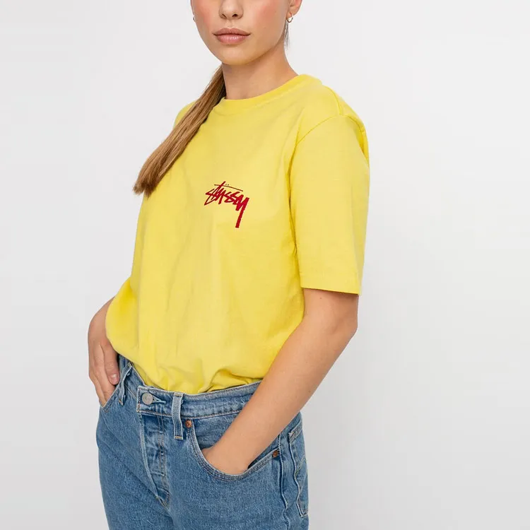 Stussy Gambit Tee 'Lemon'-9