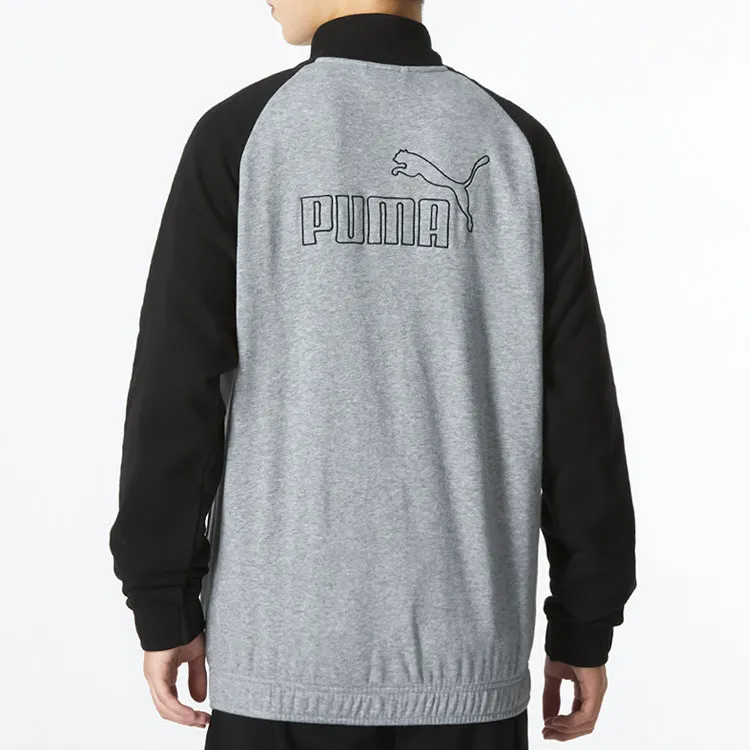 PUMA Jackets Men Gray-3