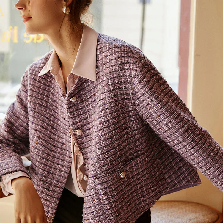 Olrain Jackets Women's Purple-2