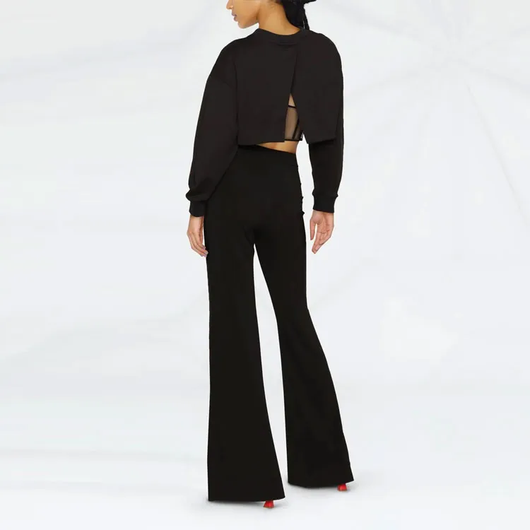 Alexander McQueen FW22 Crop Top Women's Black-2