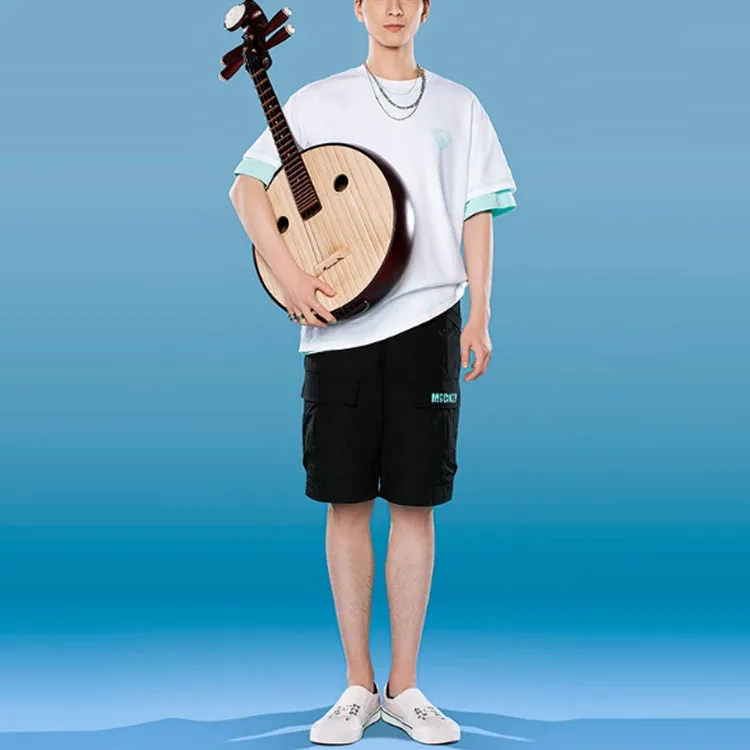 LiNing x Disney Collaboration Collection Sports Fashion Collection T Shirt Men's White-2