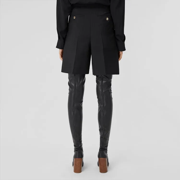 Burberry Casual Shorts Women's Black-2