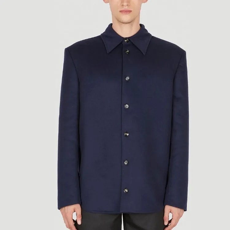 Bottega Veneta FW22 Jackets Coats Men's Blue-3