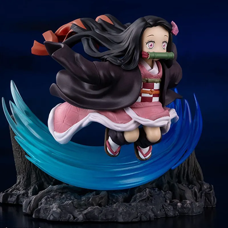 BANDAI Nezuko Kamado Demon Slayer  Kimetsu No Yaiba Scale Figures-3