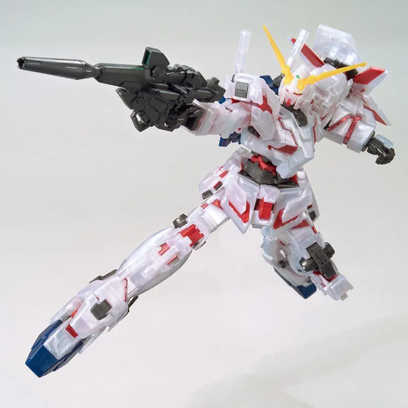 BANDAI HG Collection 1/144 Gundam Base Limited Unicorn Gundam Unit 1 Model Kits 13cm Mechanical Shiny Edition-2