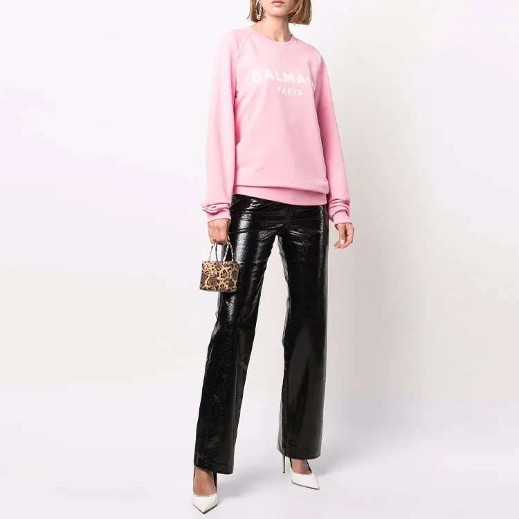 BALMAIN Sweatshirt Women's Pink-1