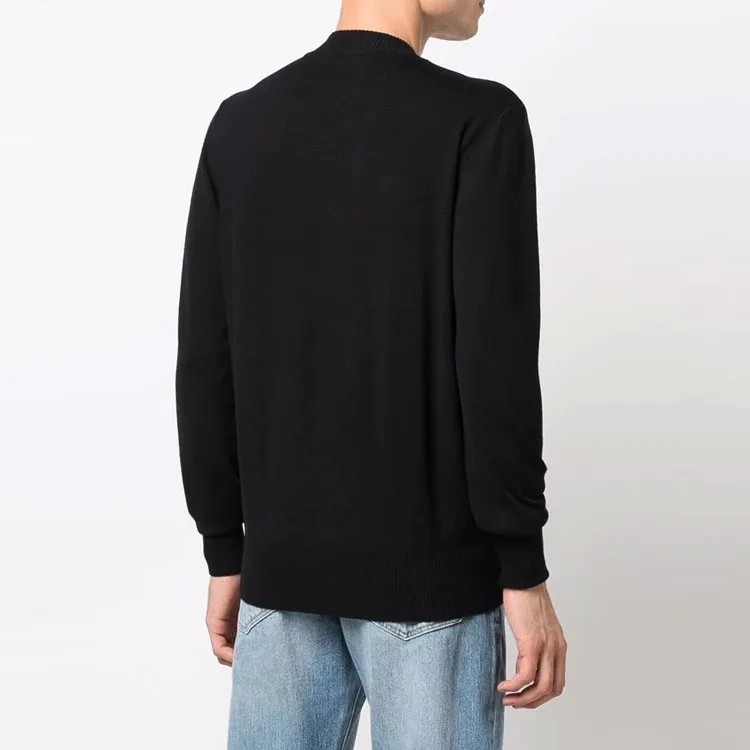 VERSACE Sweaters Men Black-4