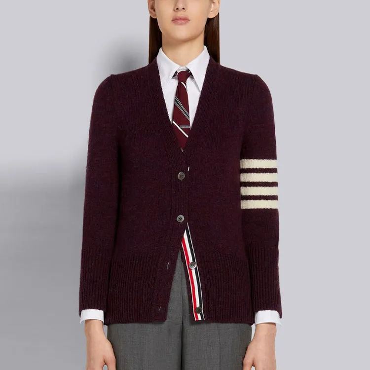 THOM BROWNE Sweaters Women's Red-1