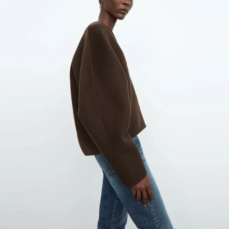 TOTEME Sweaters Women's Chocolate Brown-3