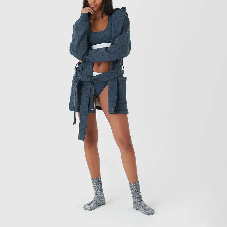 KITH Women's For Calvin Klein Classic Bralette 'Navy Heather'-2