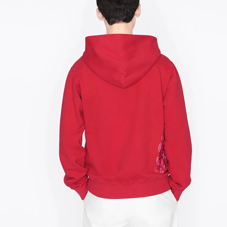 DIOR Quarterly New Products Sweatshirts Men Red-3