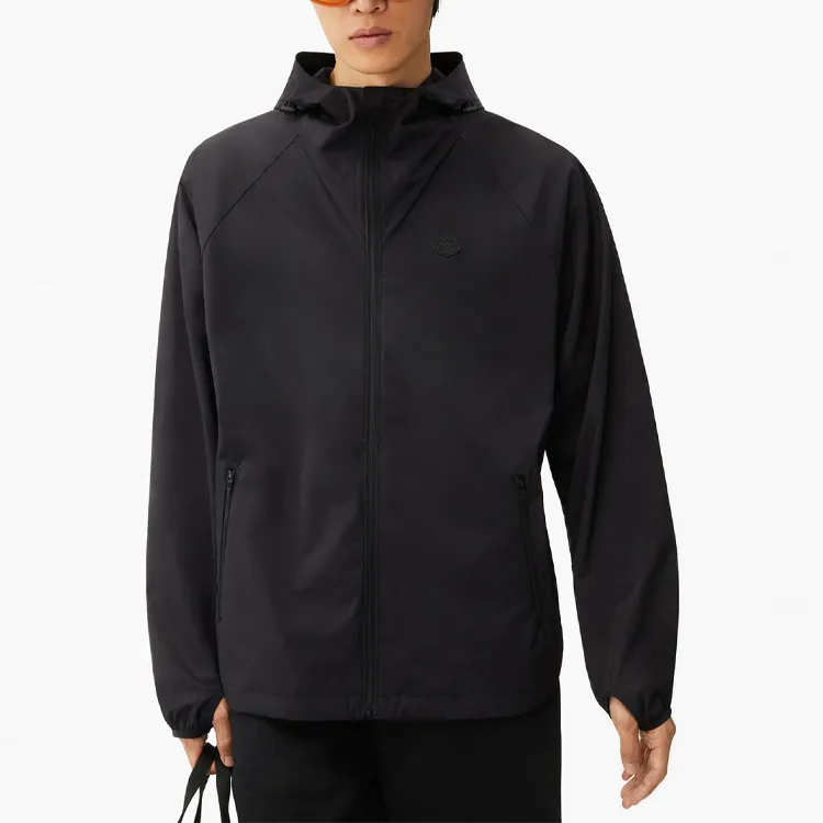 KENZO Logo Printed Hooded Jacket-2