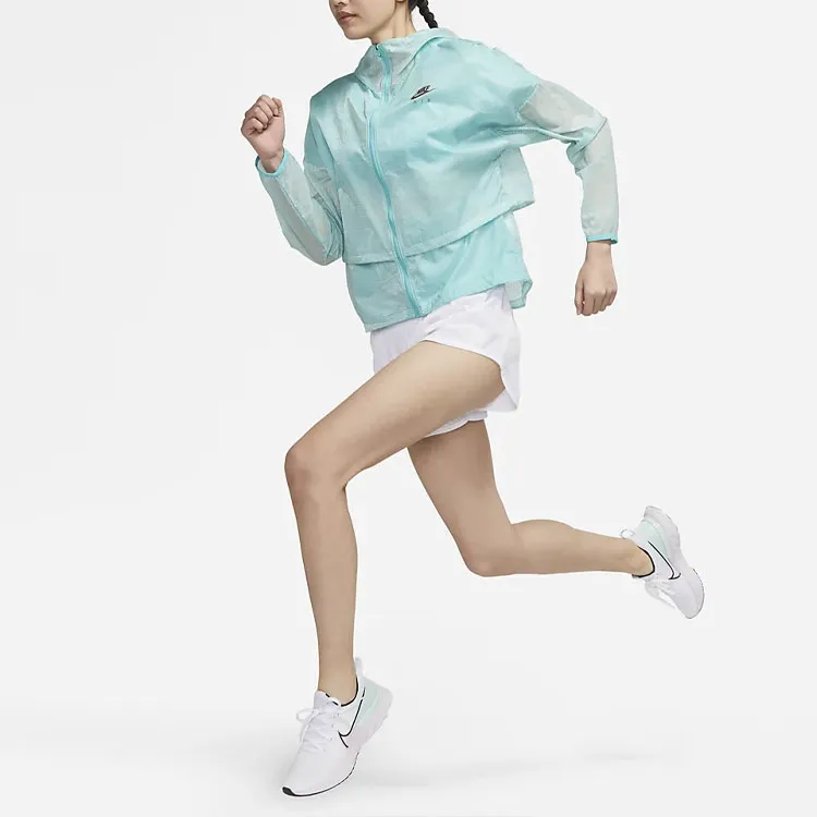 Nike Jackets Women's Washed Water Duck Cyan-1