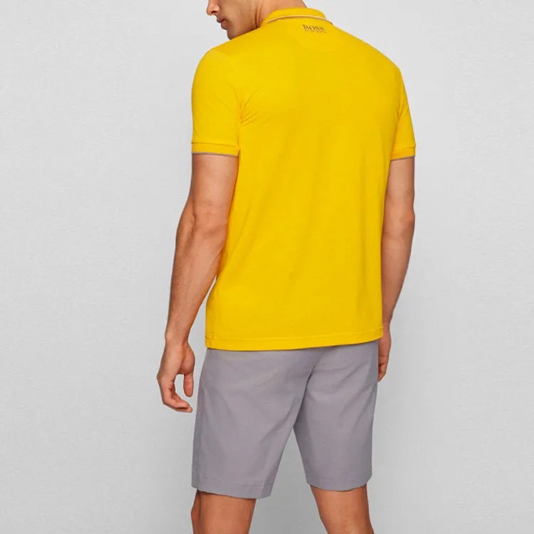HUGO BOSS Polo Shirt Men's Yellow-2