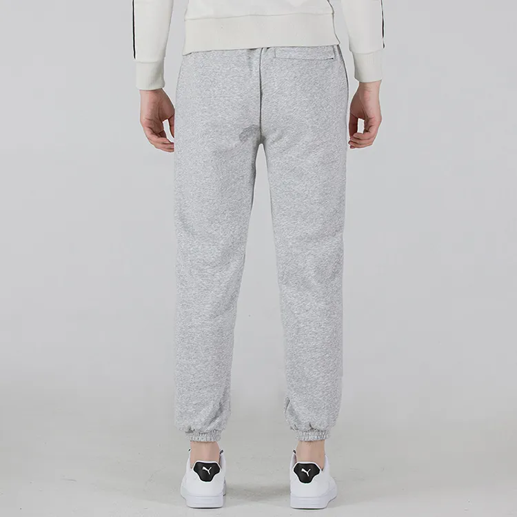 PUMA Knitted Sports Pants Men's Gray-3