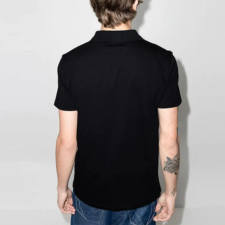 BALMAIN Polo Shirts Men Black-2