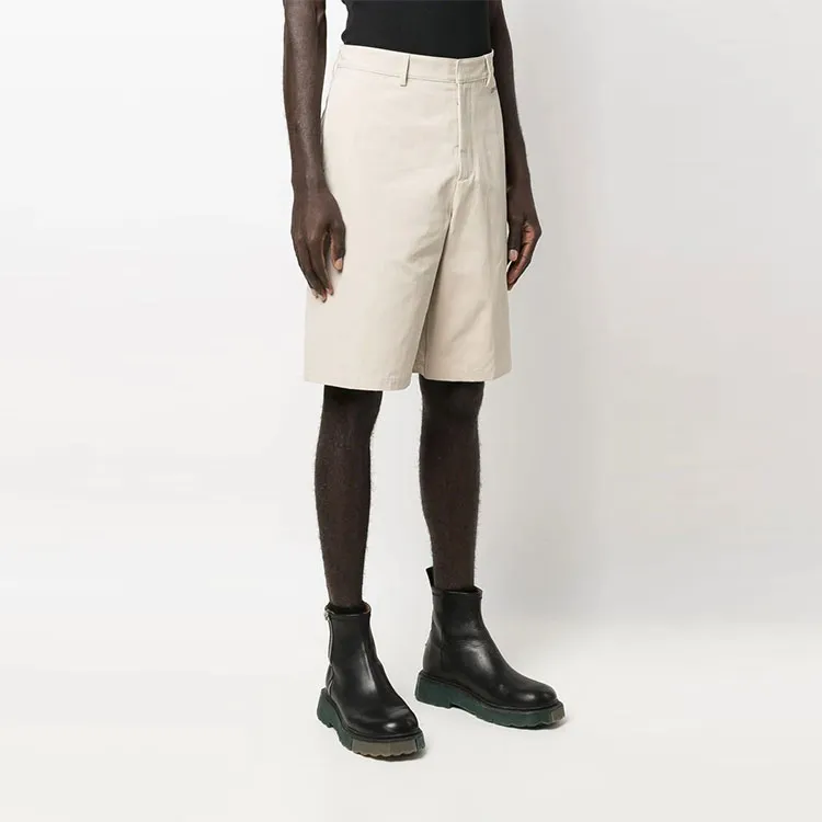 OFF WHITE Logo Printed High Waist Shorts-3
