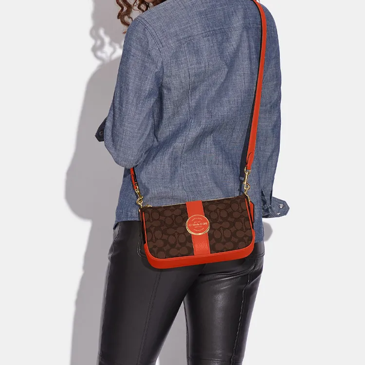 COACH Lonnie Shoulder Bags-4