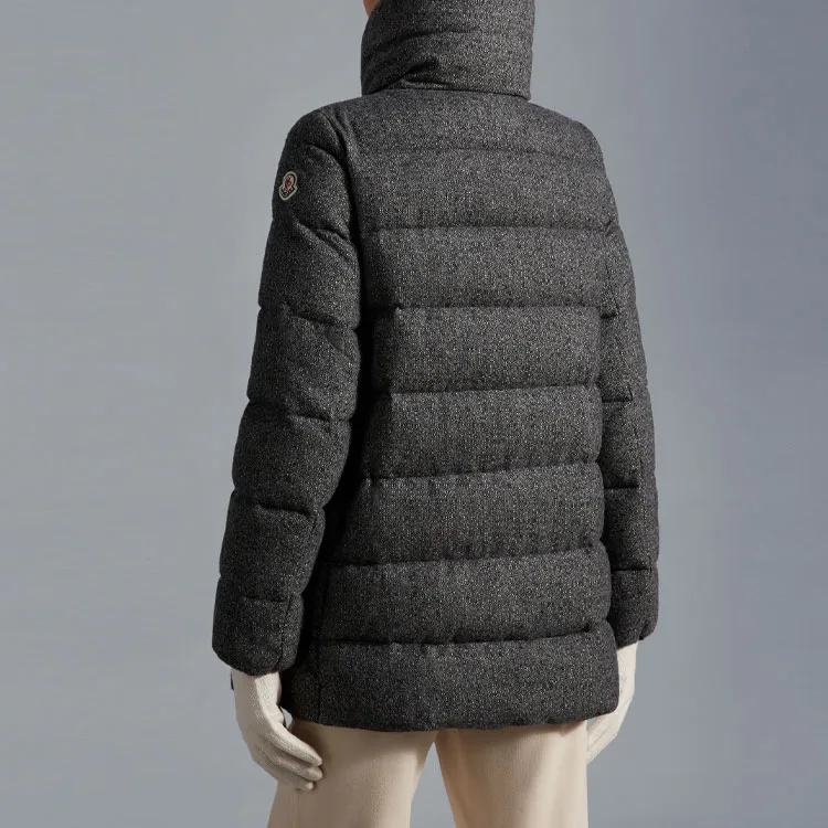 Moncler Down Jackets Women's Gray-3