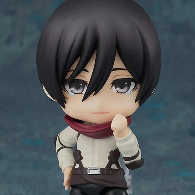 GSC Clay Figure No.2001 Attack On Titan, Final Season, Mikasa Ackerman Chibi Figures 10cm-2