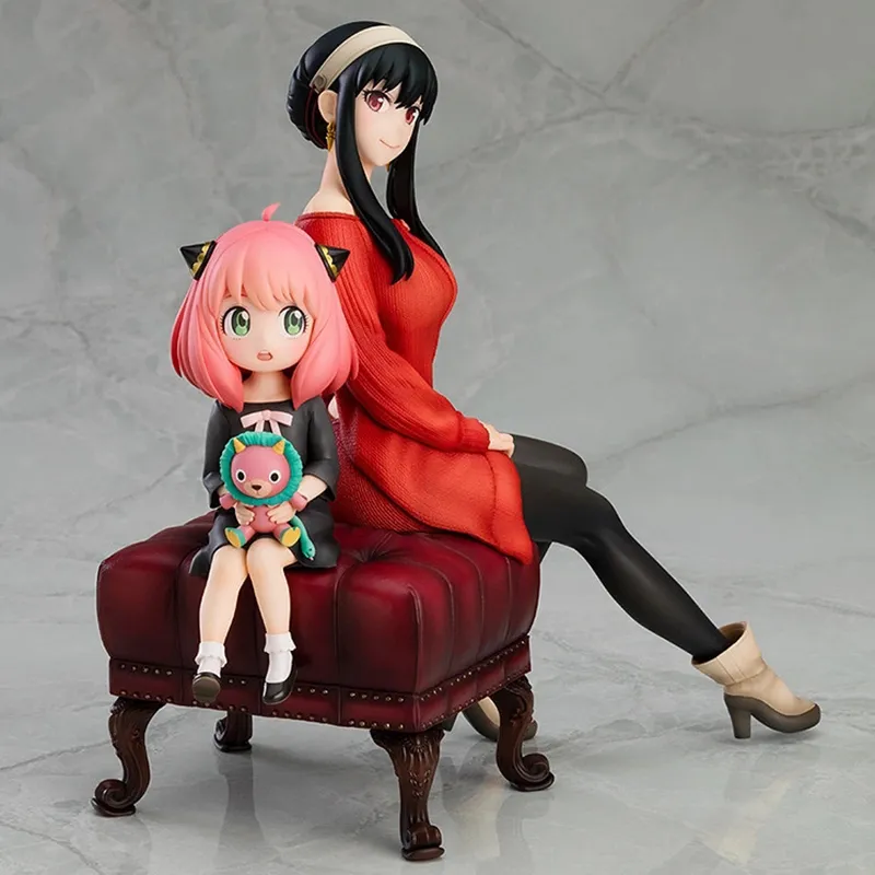 GSC 1 7 Anya Forger 1/7 SPY X FAMILY Yor And Anya Scale Figures 19cm-1