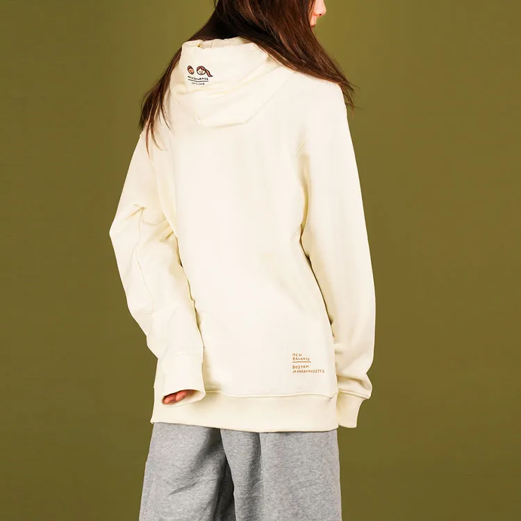 New Balance Sweatshirts Unisex White-3