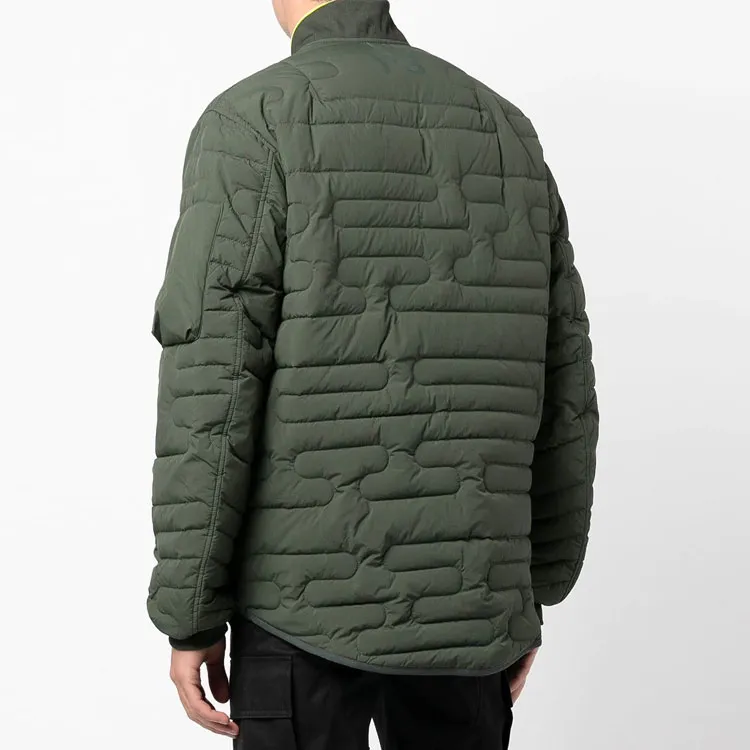 Y 3 Puffer Jackets Men Green-3