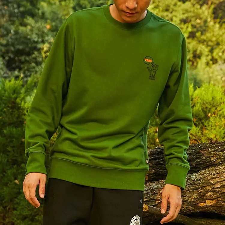 Vans Sweatshirts Unisex Avocado Green-4