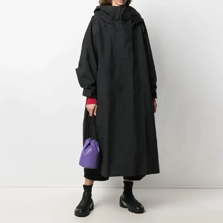 Y 3 Trench Coats Women's Black-1