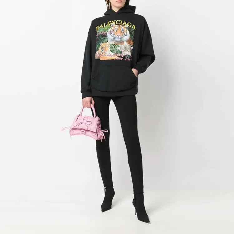 Balenciaga Year Of The Tiger Hoodie 'Black'-2