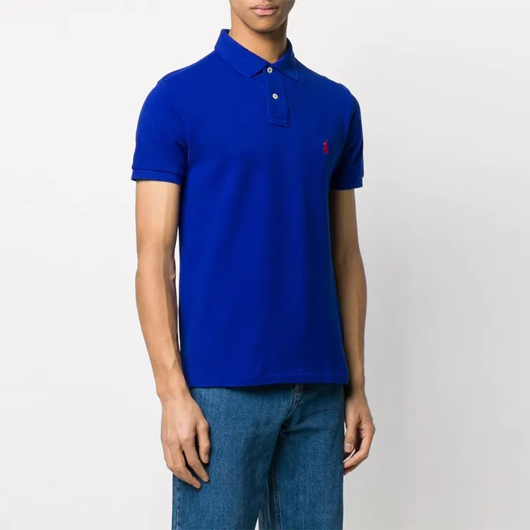 Polo Ralph Lauren Logo Embroidered Short Sleeved Polo Shirt-3