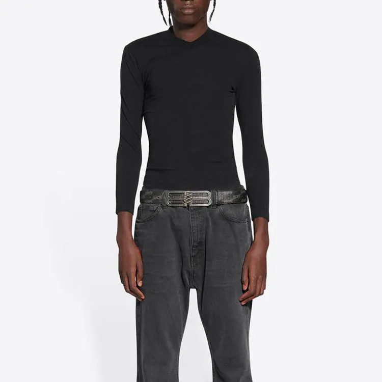 Balenciaga T Shirts Men Black-2