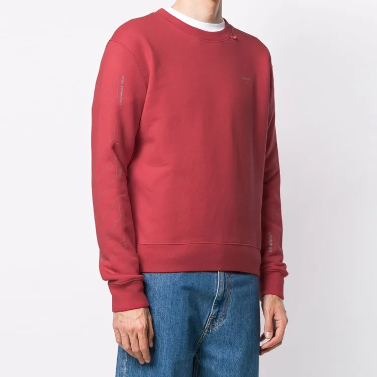 OFF WHITE FW20 Sweatshirts Men Red-1