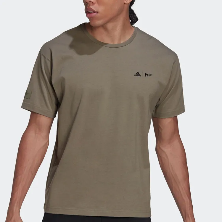 Adidas T Shirts Unisex Green-3