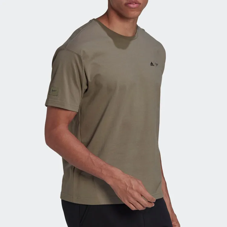 Adidas T Shirts Unisex Green-5