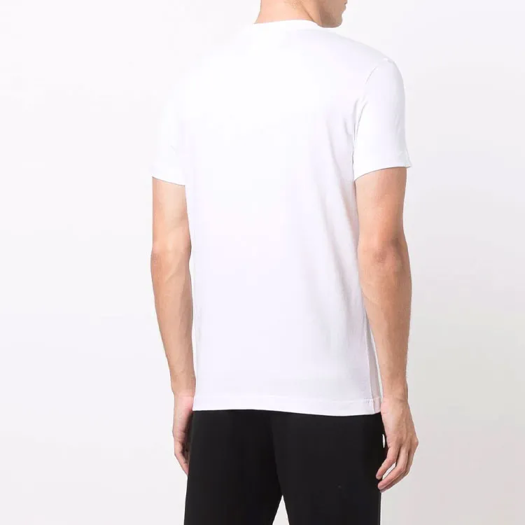 EMPORIO ARMANI Logo patch Short sleeved T shirt-3