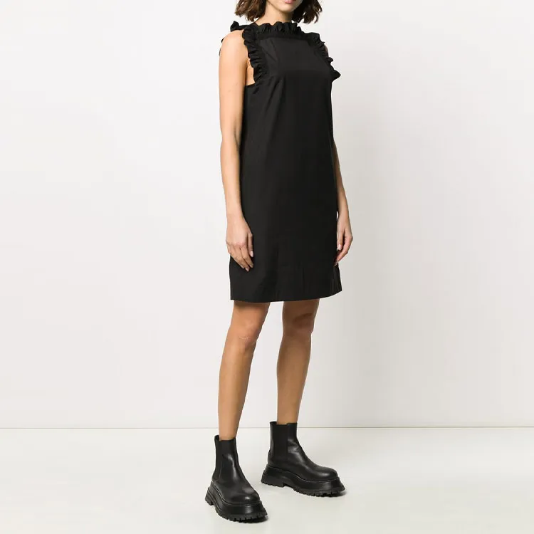 Givenchy Sleeveless Dresses Women's Black-2
