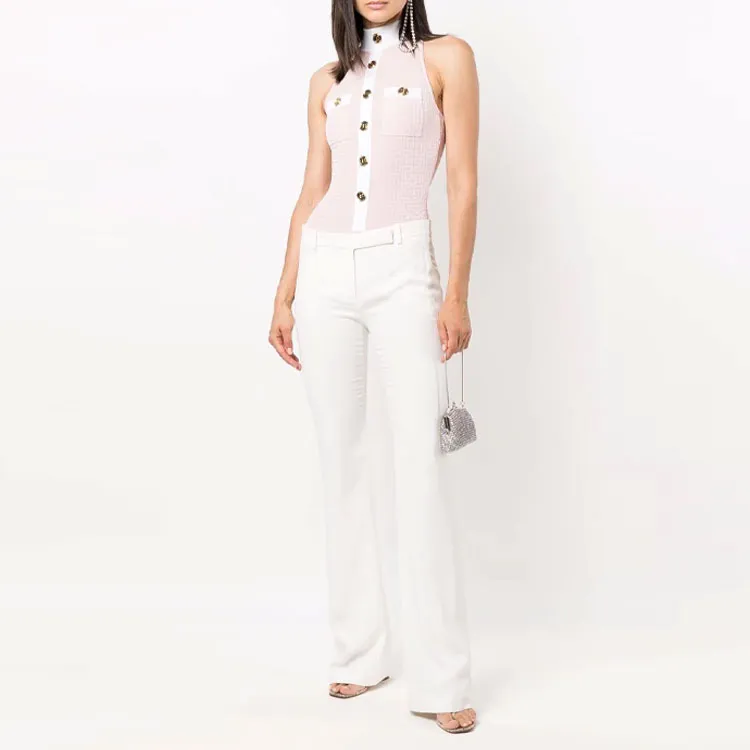 BALMAIN Jumpsuits Women's Pink-3