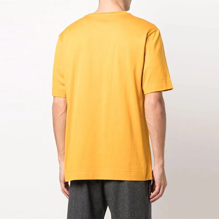 FENDI T-Shirts Men Yellow-3