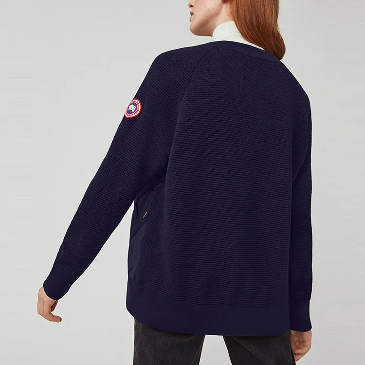 Canada Goose Down Jacket Women's Dark Blue-4