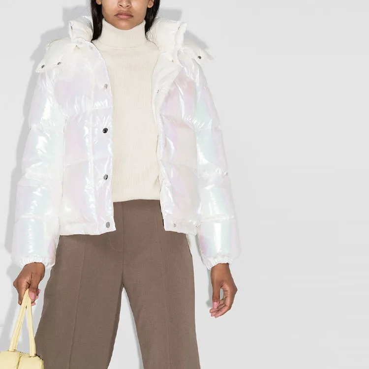 Moncler Dao Series Down Jackets Women's White-3