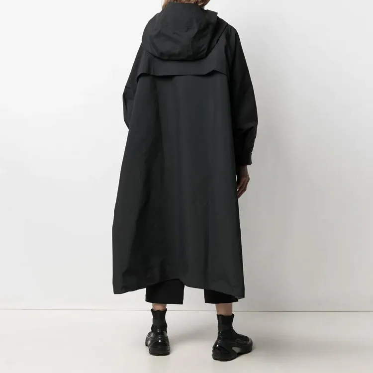 Y 3 Trench Coats Women's Black-2