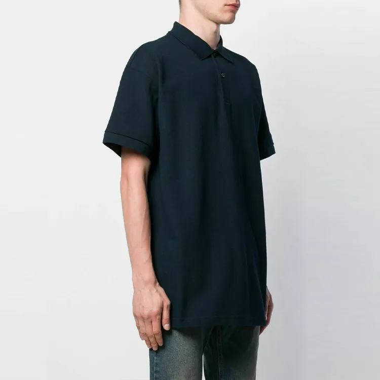Balenciaga Est. 1917 Logo Print Polo Shirt-3