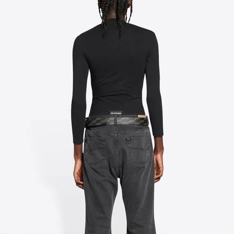 Balenciaga T Shirts Men Black-3